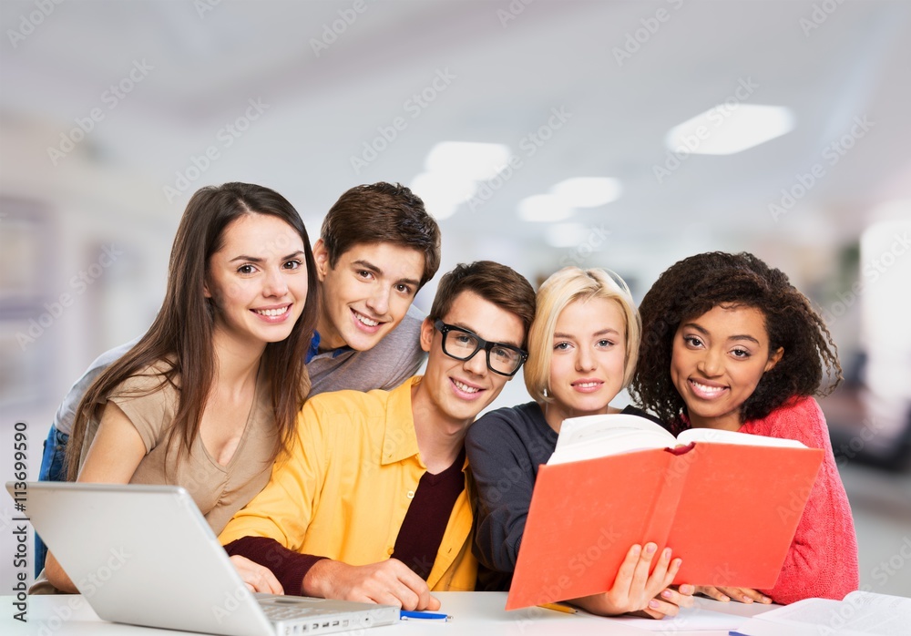 Fototapeta premium Student.