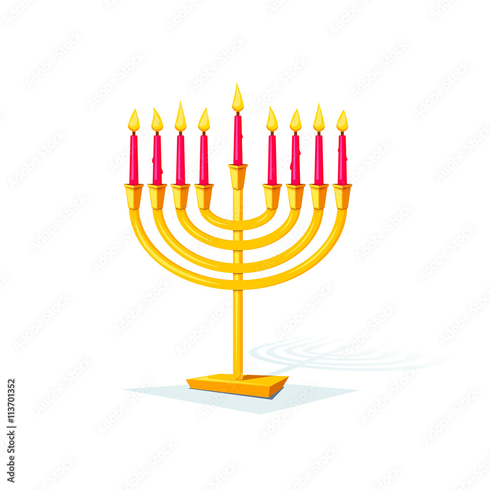 Happy Hanukkah, vector illustration Happy Hanukkah, vector illustration