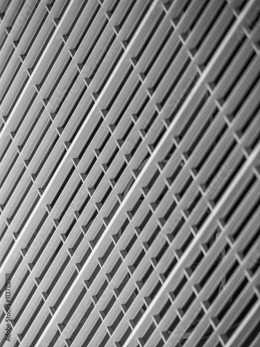 Abstract black and white grids and stripes background