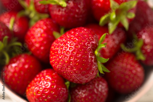 Fresh ripe perfect strawberry. Organic strawberry.