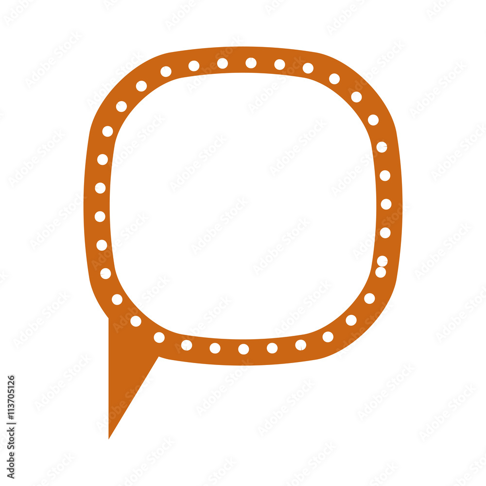 retro speech bubble isolated icon design retro speech bubble isolated icon design