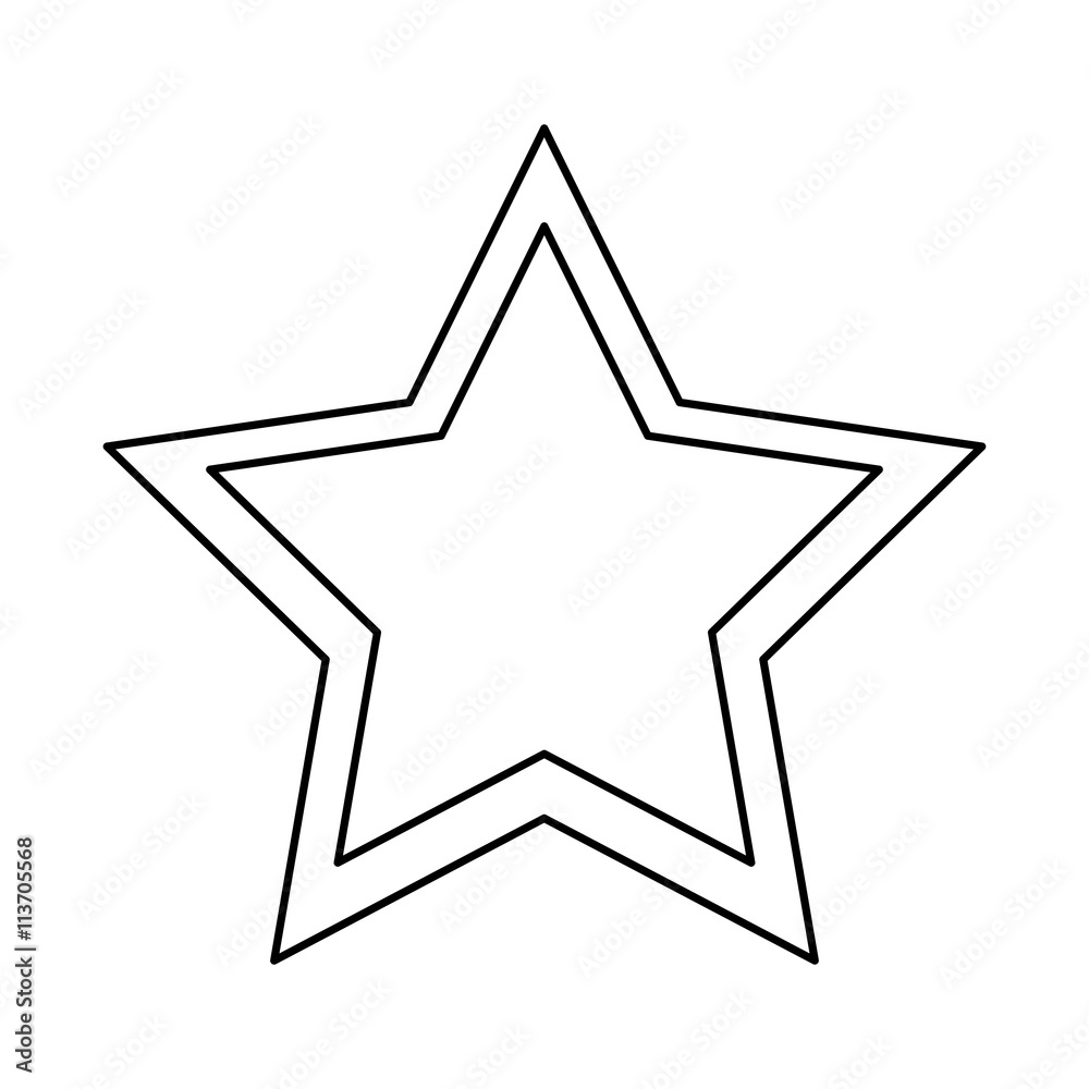 star isolated icon design star isolated icon design
