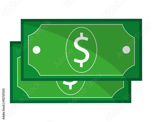 dollar bill , Vector illustration