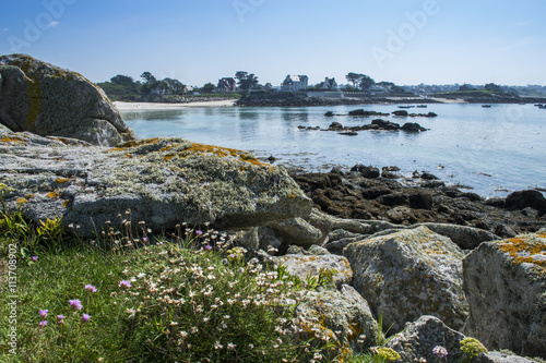 Küste bei Porspoder, Bretagne photo