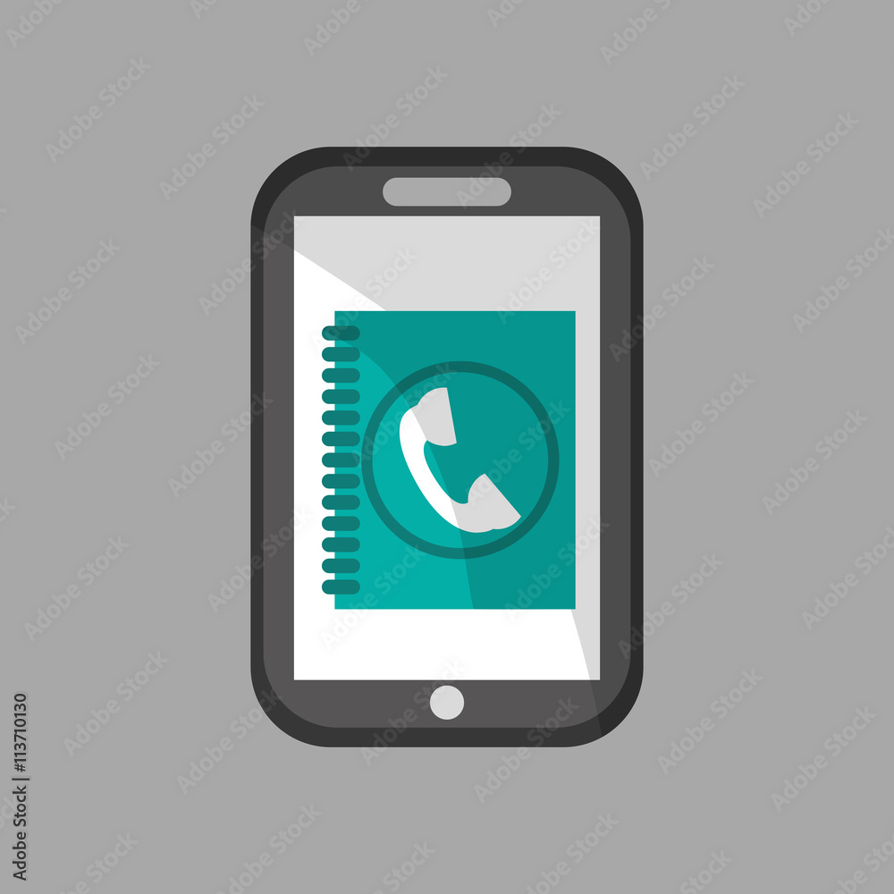 Communication design. Media icon. Flat illustration, vector grap Communication design. Media icon. Flat illustration, vector grap