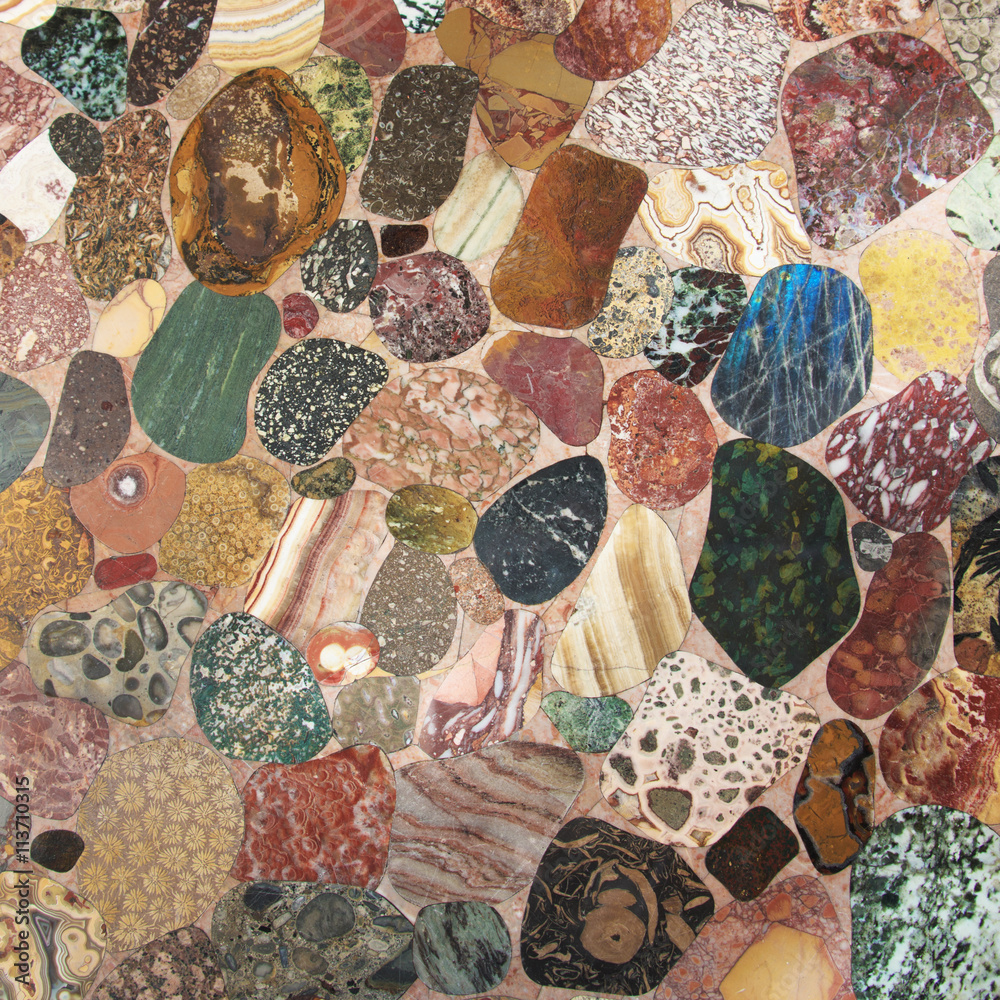 Obraz premium Stone mosaic texture