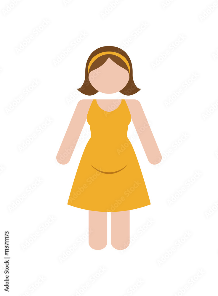 avatar concept. woman icon. colofull, flat and isolated design avatar concept. woman icon. colofull, flat and isolated design