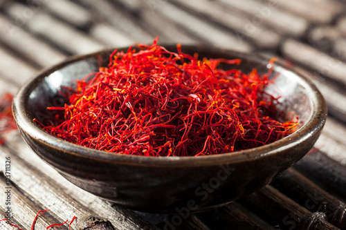 Raw Organic Red Saffron Spice