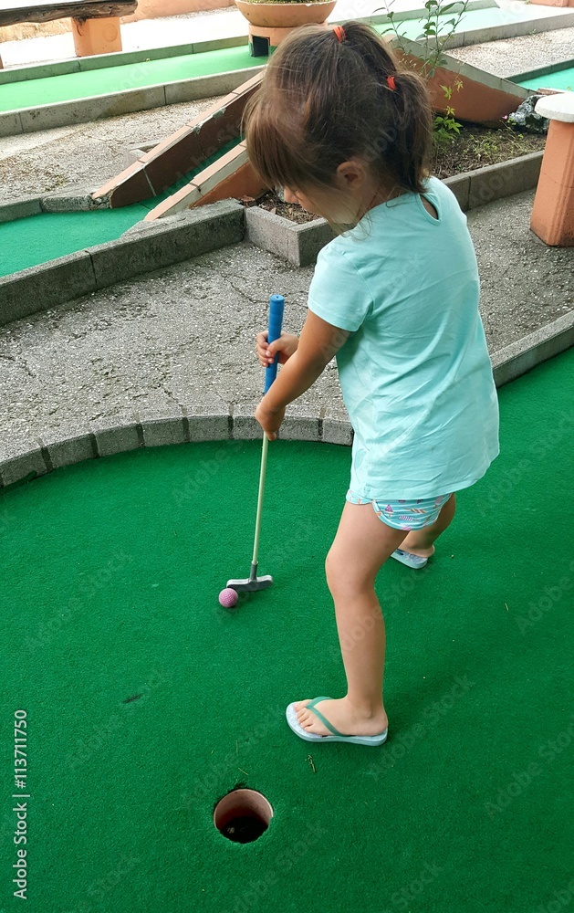 Fototapeta premium Mini golf