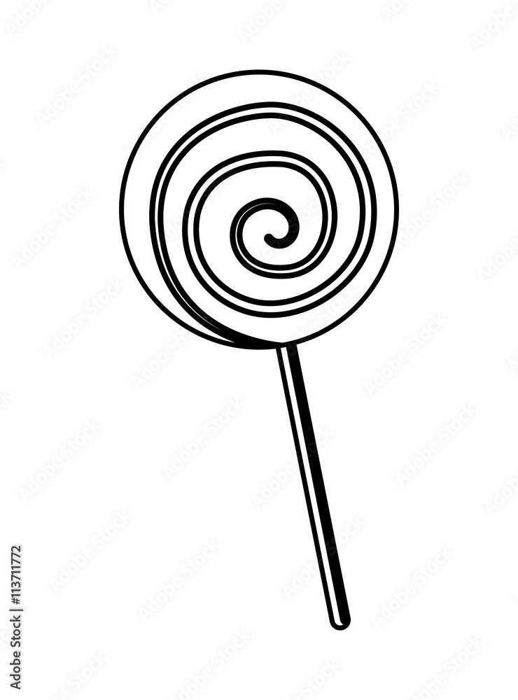 Sugar food design. candy icon. sweet illustration. vector graphi Sugar food design. candy icon. sweet illustration. vector graphi