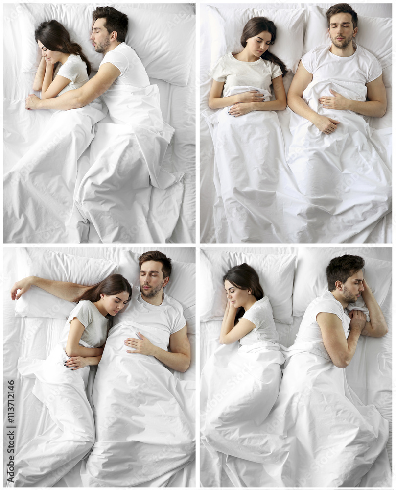 Cute couples sleeping together 26 Types