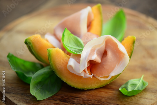 Parma Melone Vorspeise photo