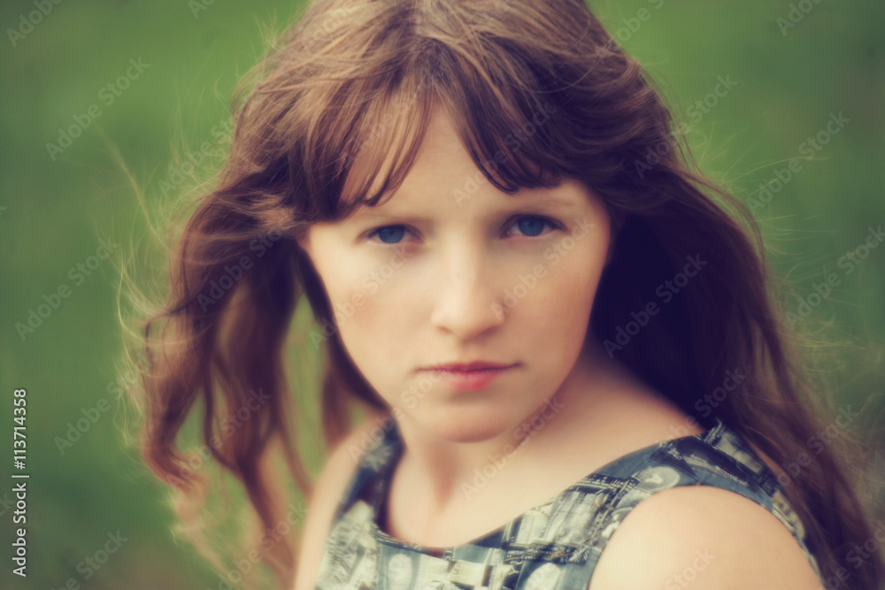 outdoor portrait of a beautiful woman outdoor portrait of a beautiful woman