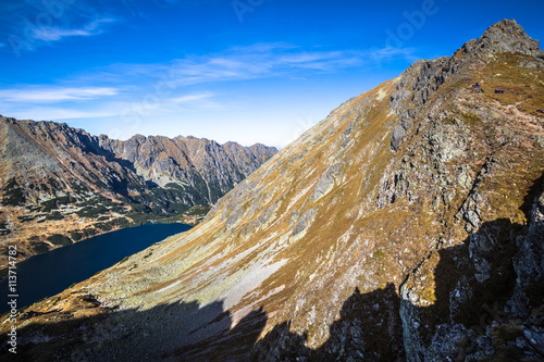 Valley of five ponds in the Tatra Mountains Zakopane Poland