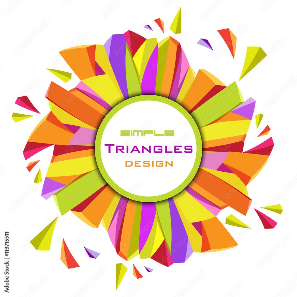 Abstract geometric background.