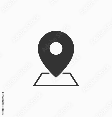 Free Download Location icon vector sign - GFXLoad