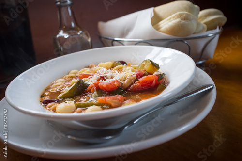 Minestrone Vegetarian Soup photo