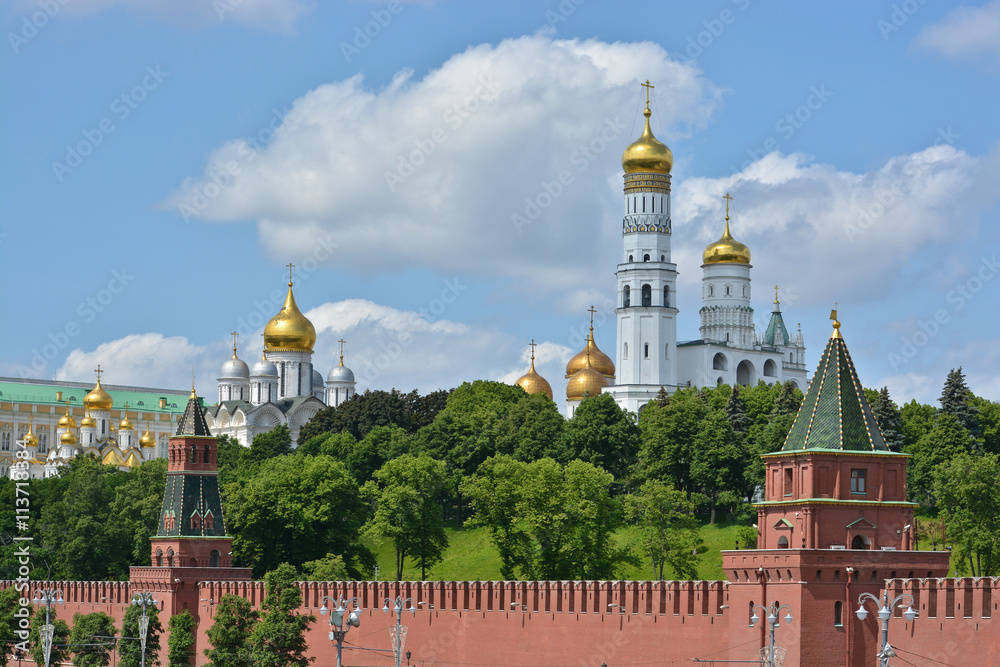 The Kremlin churches.