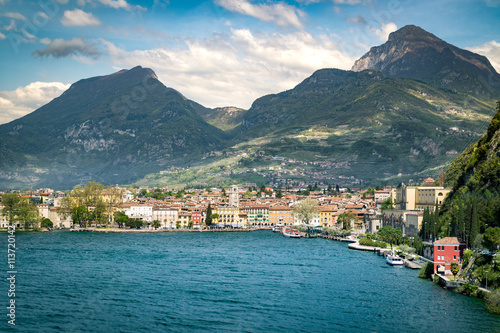Town of Riva del Garda, Lake Garda, Italy. © isaac74