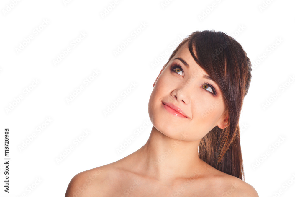 Portrait of beautiful woman Portrait of beautiful woman