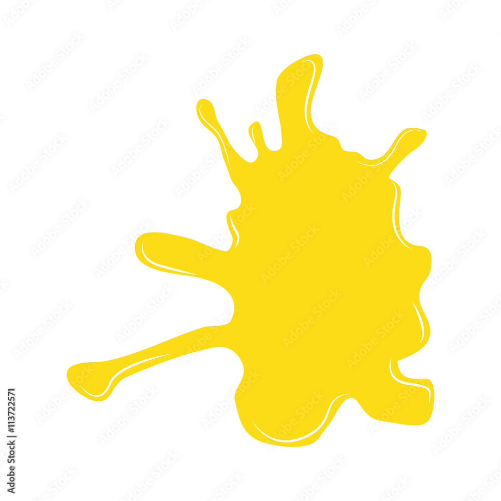Paint design. Splash icon. vector graphic Paint design. Splash icon. vector graphic