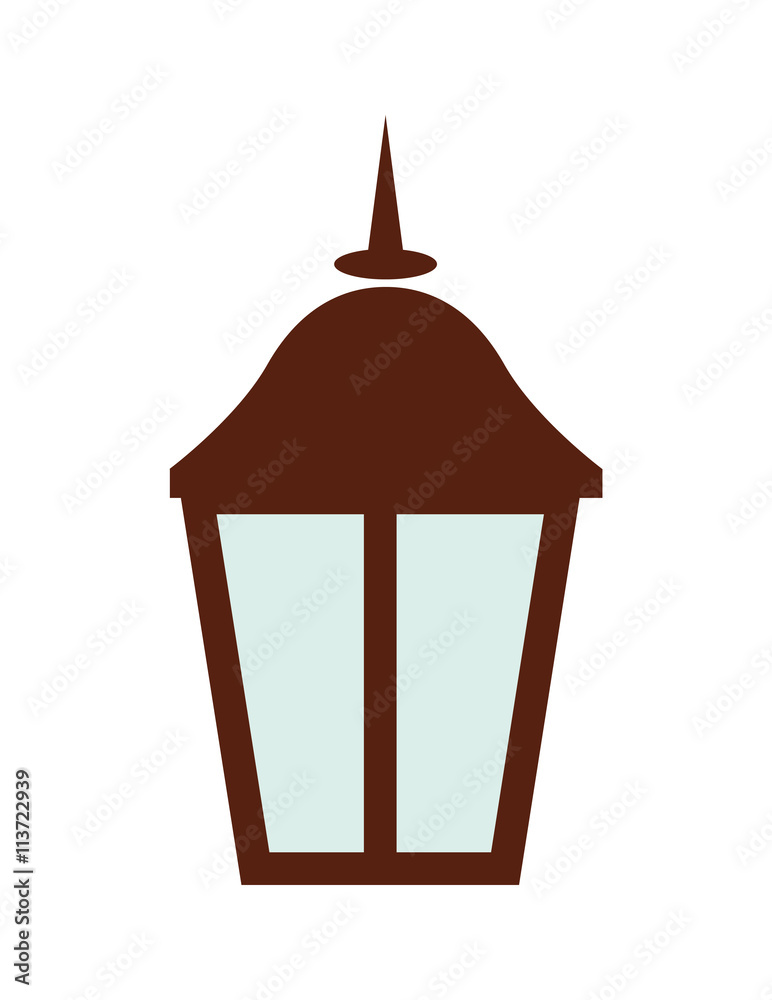 Green area and Playground object design. lamp icon. vector graph Green area and Playground object design. lamp icon. vector graph