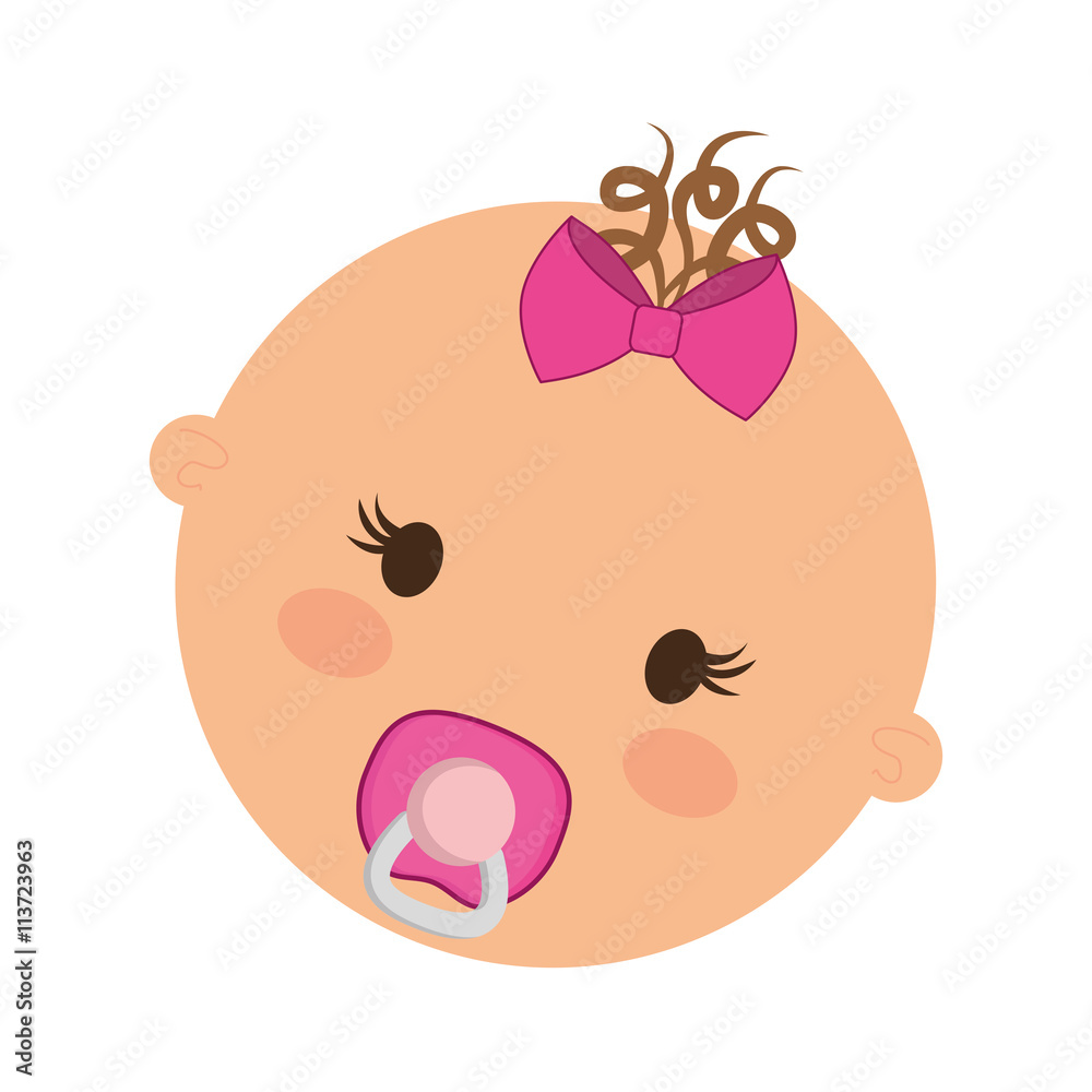 Baby kid design. infant icon. isolated image. vector graphic Baby kid design. infant icon. isolated image. vector graphic