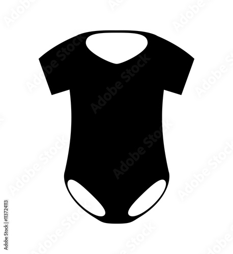 Baby cloth design. pijama icon. isolated image. vector graphic