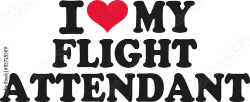 I love my flight attendant