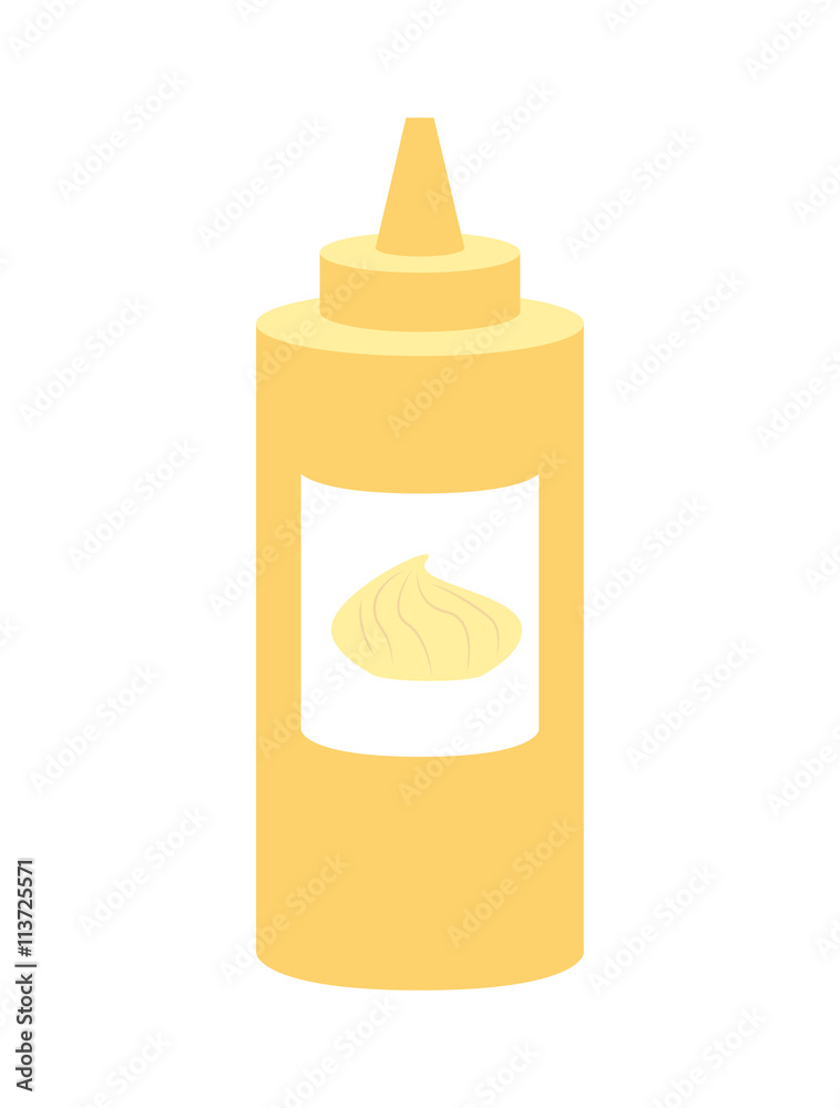 Fast and Street food concept. Eating outside. sauce jar icon. V Fast and Street food concept. Eating outside. sauce jar icon. V