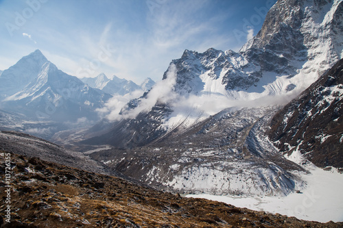 Trail to Everest base camp.. photo