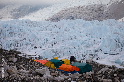 Khumbu ice fall