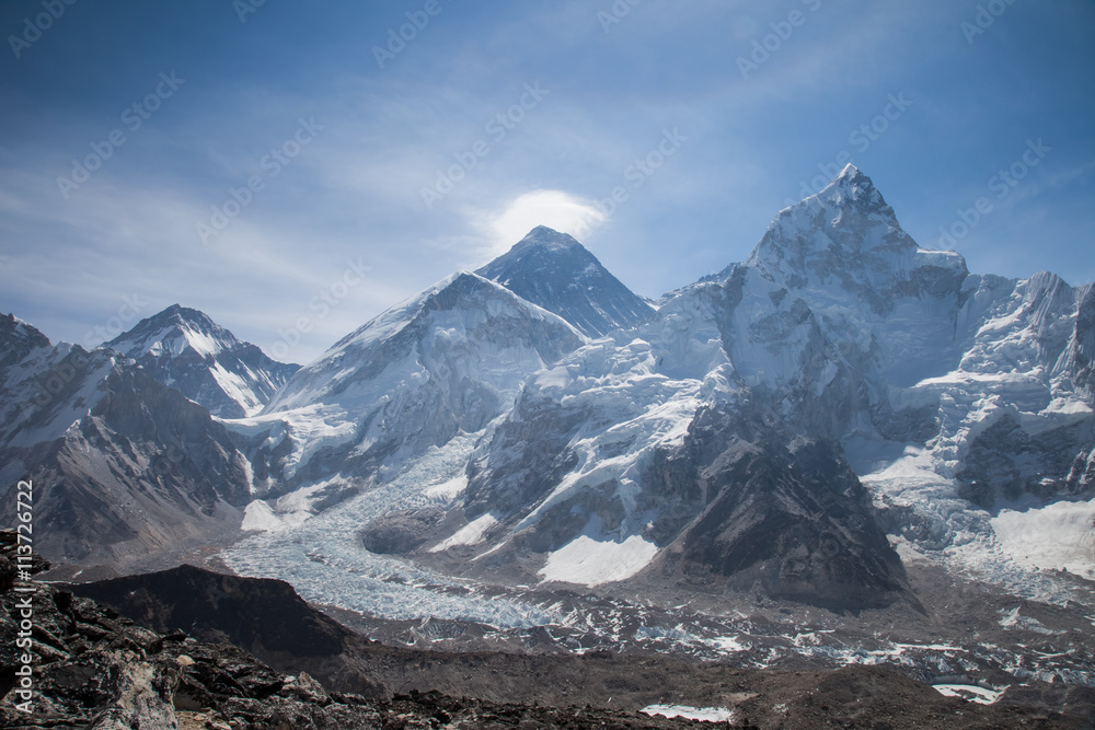View of Everest.