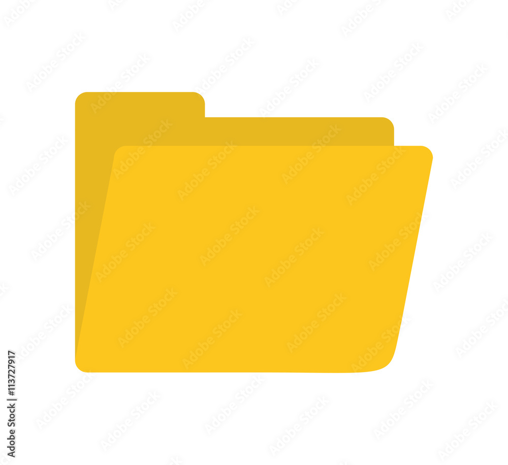 Document concept. Folder of office icon. vector graphic Document concept. Folder of office icon. vector graphic