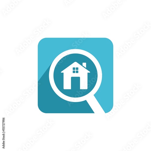search home for rent or sale icon vector