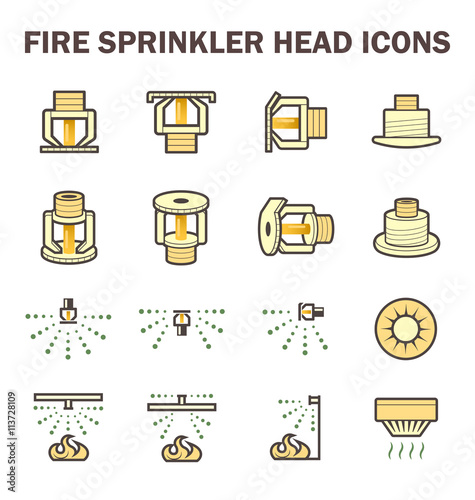 Fire sprinkler icon