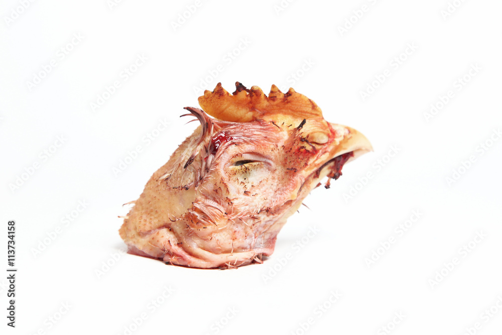 Naklejka premium headless chicken