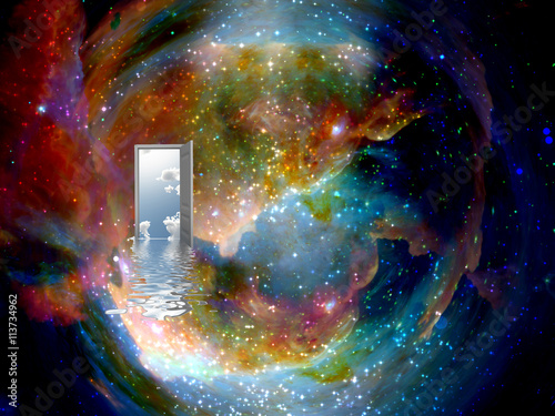 open door to another world photo