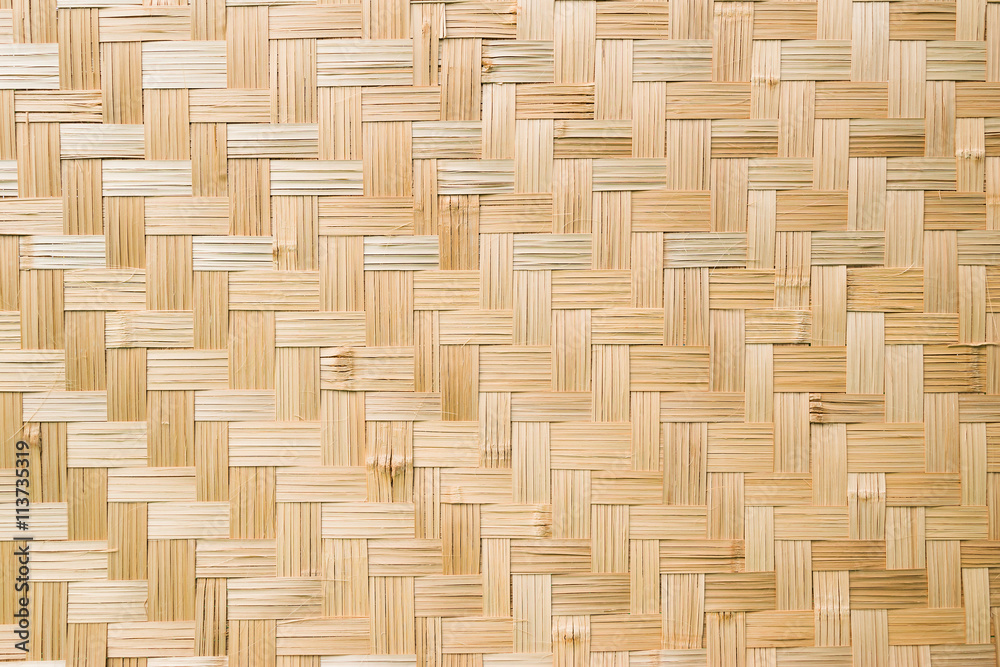 Bamboo woven texture pattern and background Bamboo woven texture pattern and background
