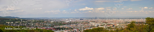 Fototapeta Naklejka Na Ścianę i Meble -  Panorama Wien