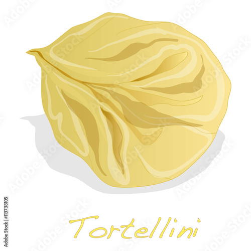 Tortellini Italian vector