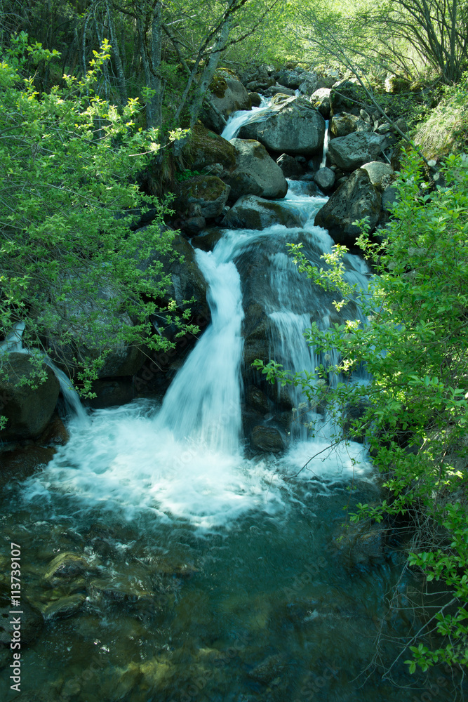Naklejka premium waterfall