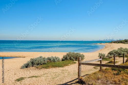 Brighton Beach in Melbourne  Australia