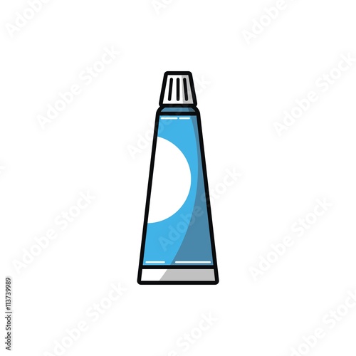Toothpaste vector