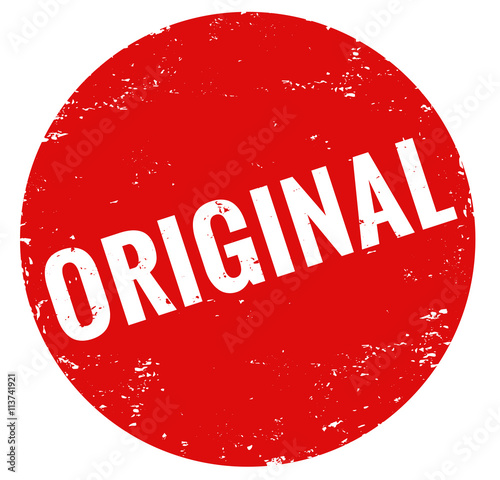 Stempel Grunge rot Original 