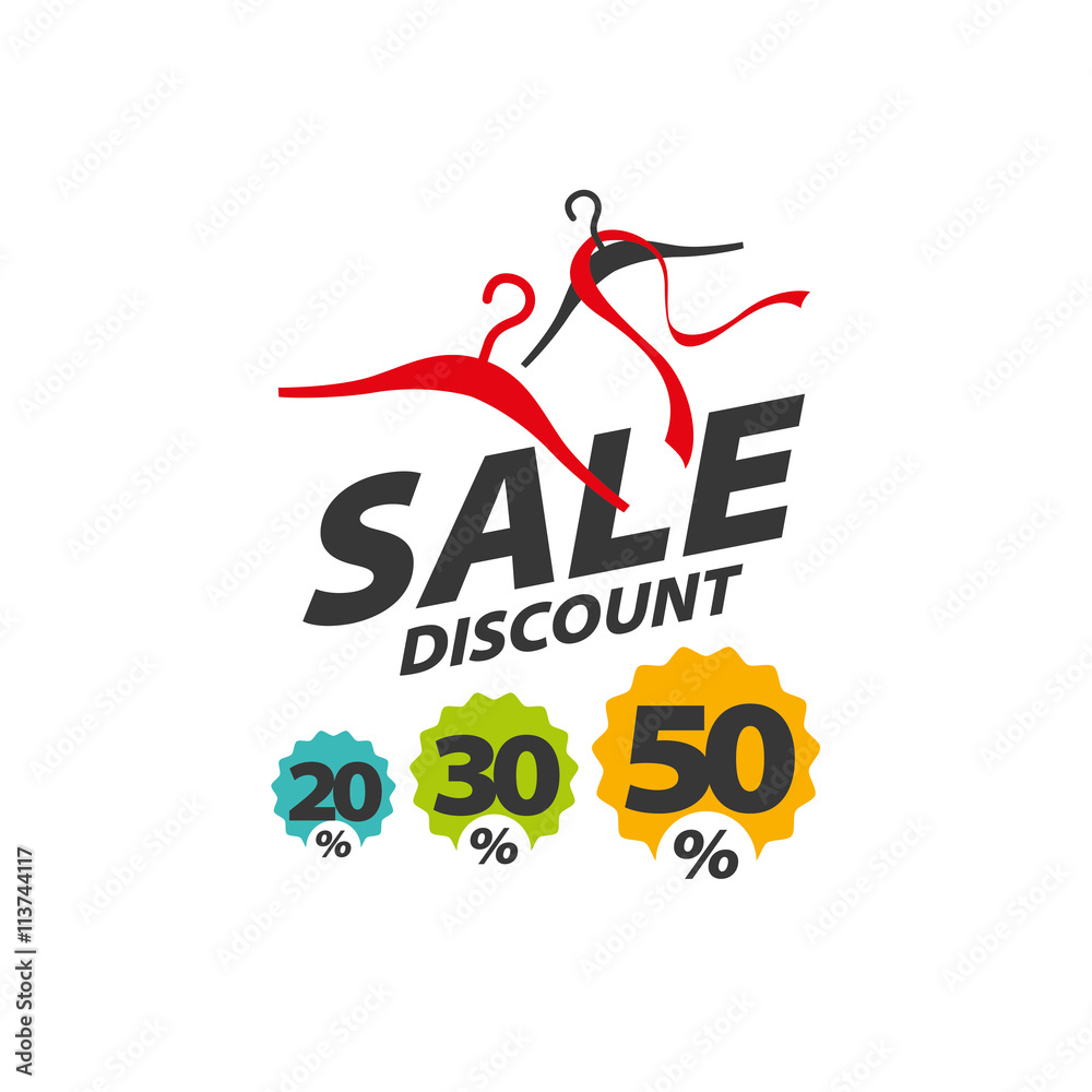 vector sign for discounts