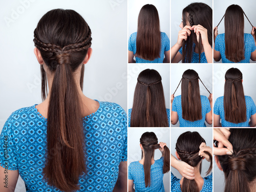 Quick And Easy Halfup Halfdown Hairstyles on Stylevore