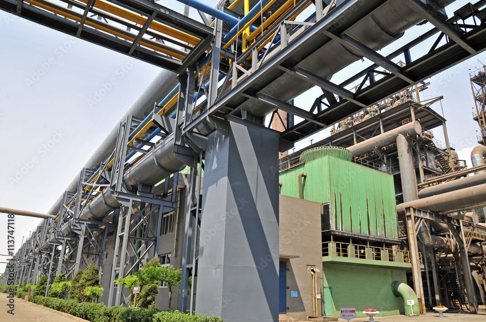 Pipeline valve facilities in steel mills Pipeline valve facilities in steel mills