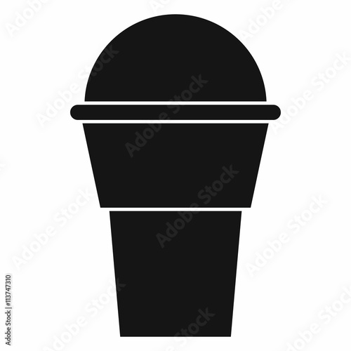 Ice Cream icon, simple style © ylivdesign