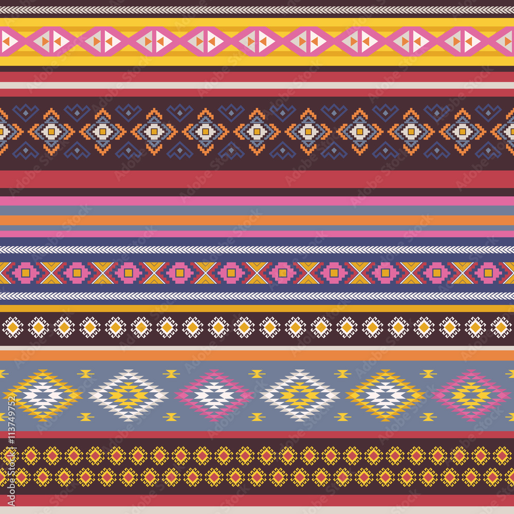 simple aztec print background